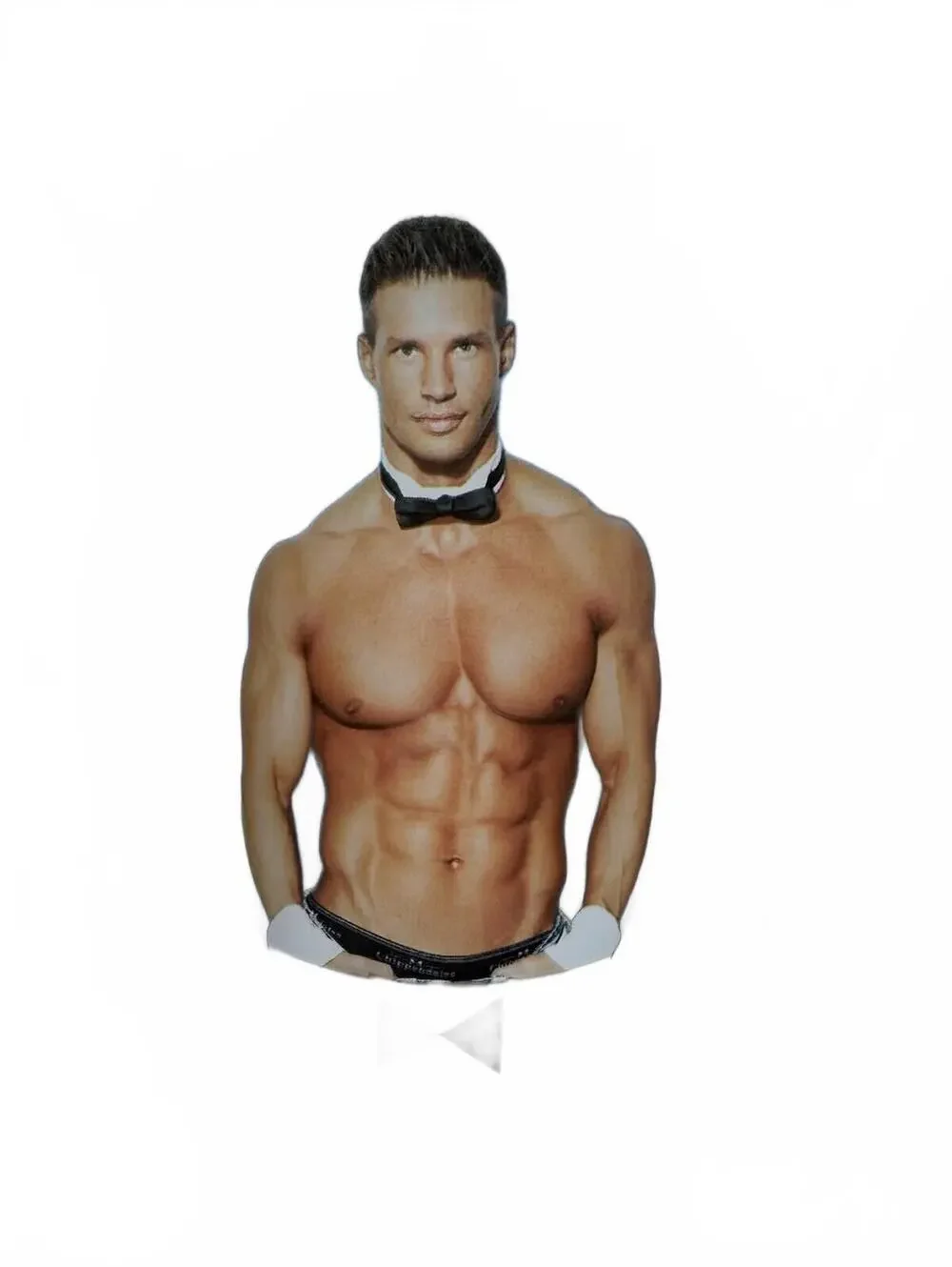Chippendale Plastic Drinking Glasses, Six, Rio Las Vegas, Male Strippers